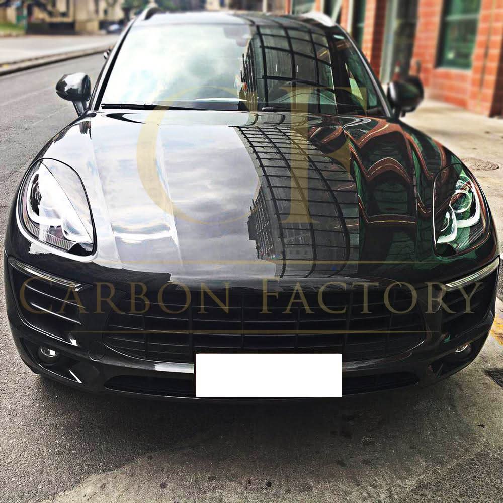 Carbon Fibre Headlight Trims for Porsche Macan 14-17