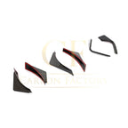 Carbon Fibre Rear Bumper Fins for Lamborghini Huracan Performante 17-19