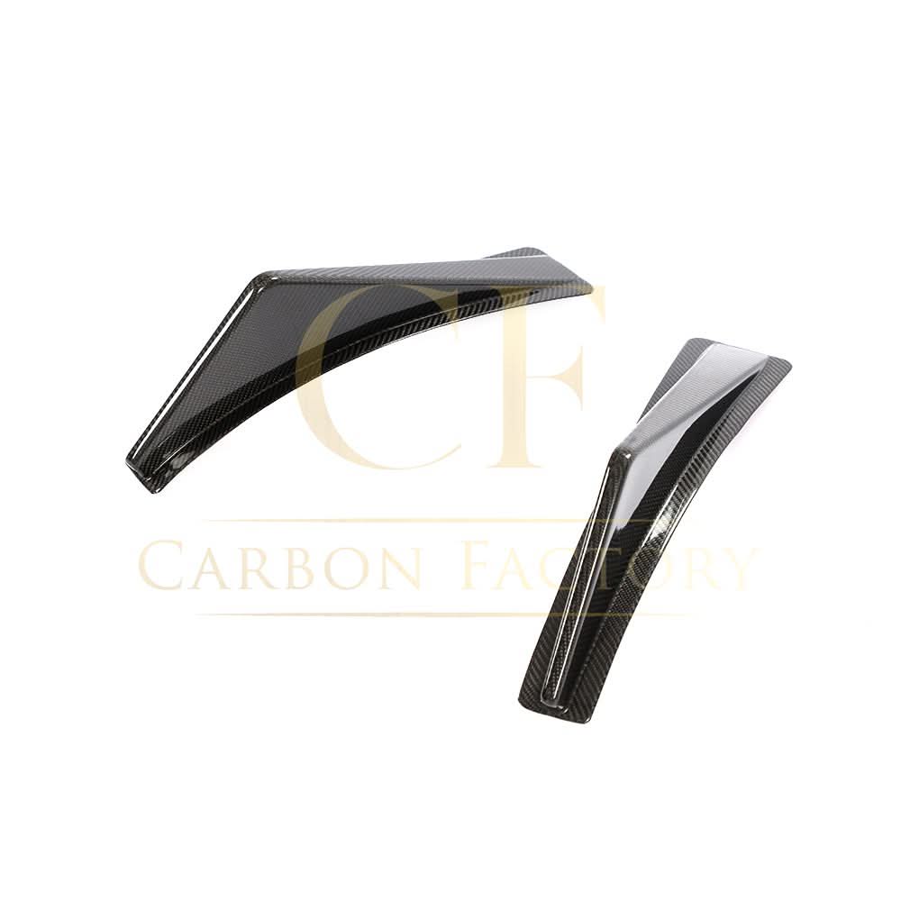 Carbon Fibre Rear Bumper Fins for Lamborghini Huracan Performante 17-19