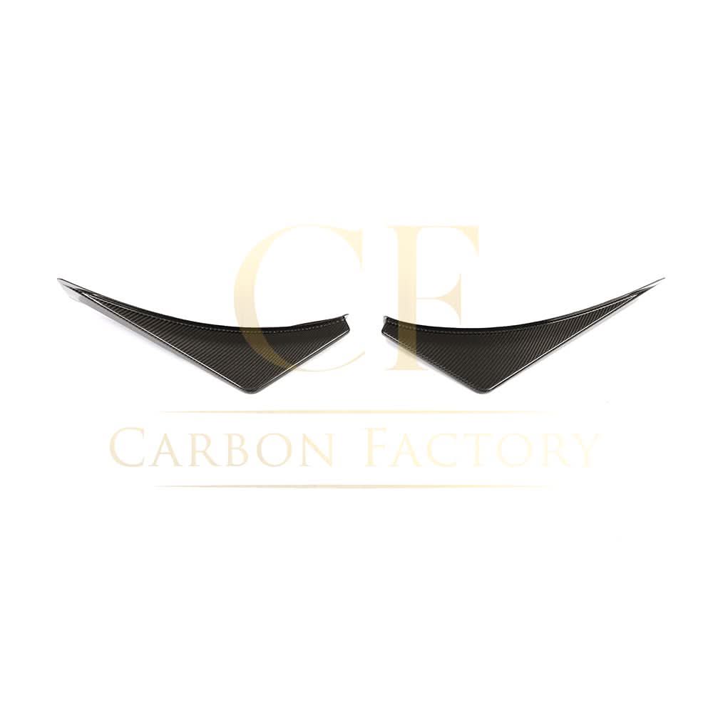 Carbon Fibre Rear Bumper Fins for Lamborghini Huracan Performante 17-19