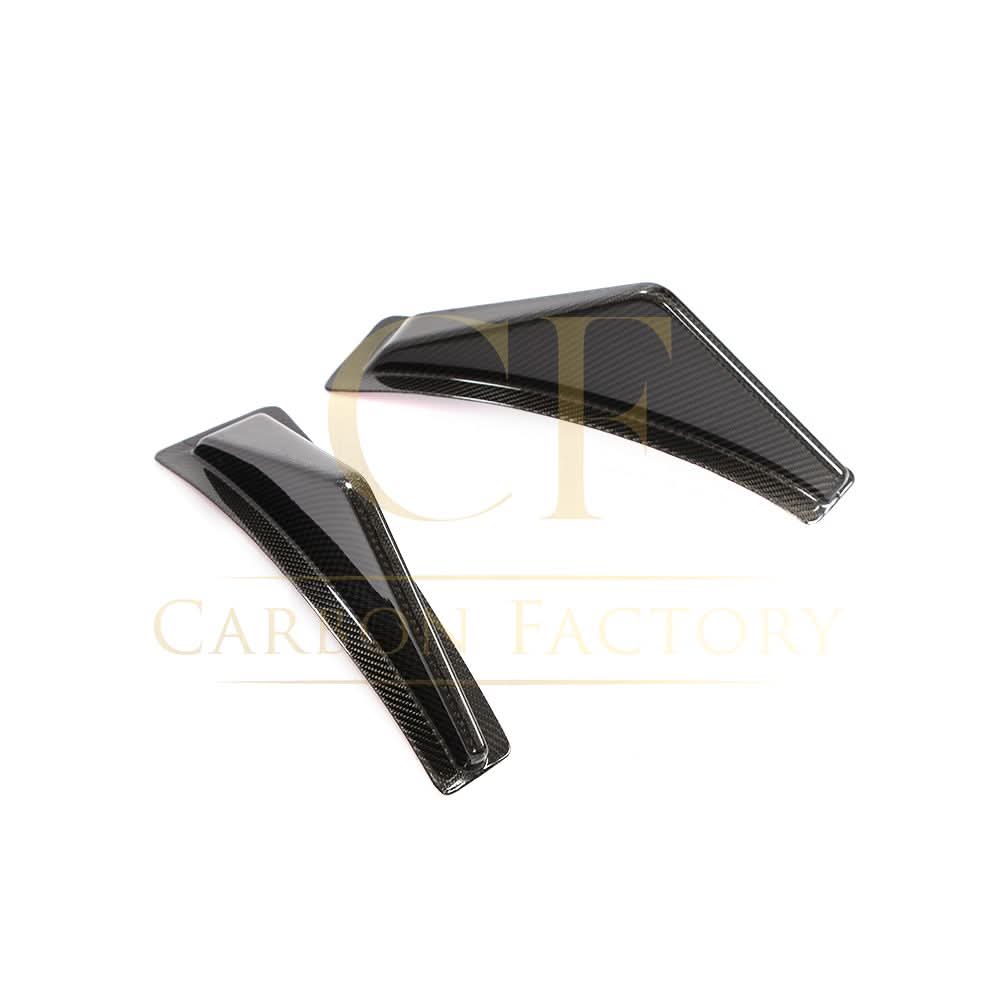Carbon Fibre Rear Bumper Fins for Lamborghini Huracan Performante 17-19