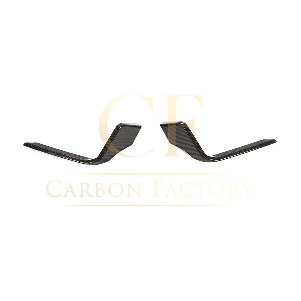 Carbon Fibre Rear Bumper Fins for Lamborghini Huracan Performante 17-19