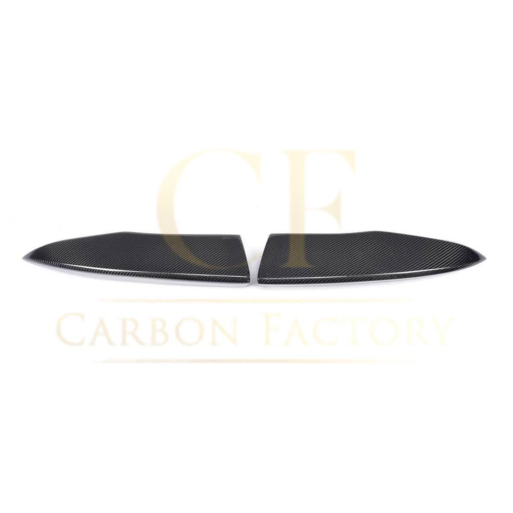 Carbon Fibre Rear Bumper Spats for Audi A3 S Line S3 Saloon 13-15