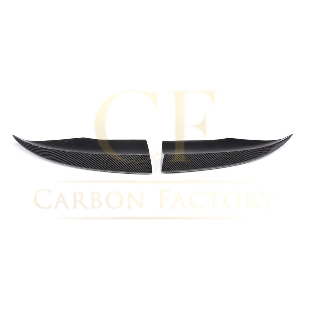 Carbon Fibre Rear Bumper Spats for Audi A3 S Line S3 Saloon 13-15