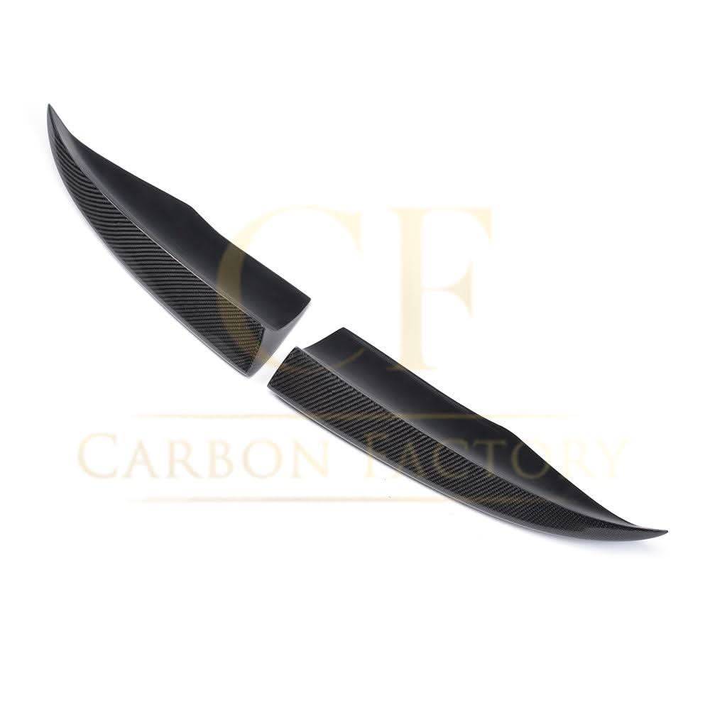 Carbon Fibre Rear Bumper Spats for Audi A3 S Line S3 Saloon 13-15