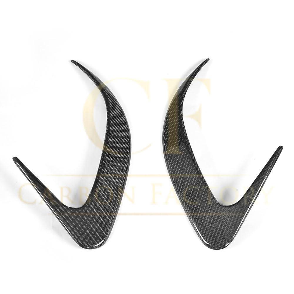 Carbon Fibre Rear Bumper Trim for Mercedes C218 CLS 15-18