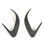 Carbon Fibre Rear Bumper Trim for Mercedes C218 CLS 15-18