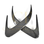 Carbon Fibre Rear Bumper Trim for Mercedes C218 CLS 15-18