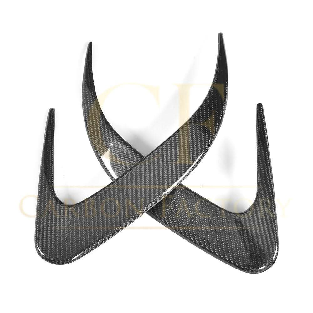Carbon Fibre Rear Bumper Trim for Mercedes C218 CLS 15-18