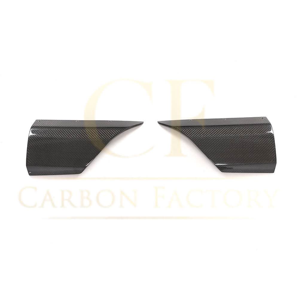 Carbon Fibre Rear Bumper Trims for Audi 8V RS3 Saloon 17-20