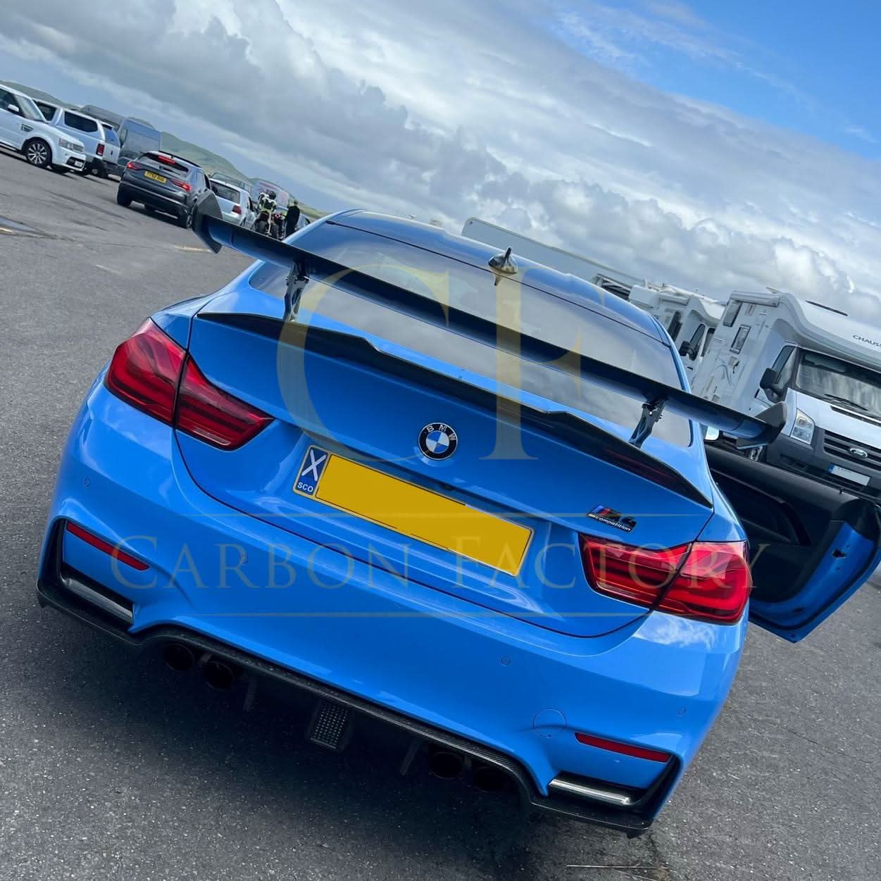 Carbon Fibre Rear Bumper Trims for BMW F80 M3 F82 F83 M4 14-20