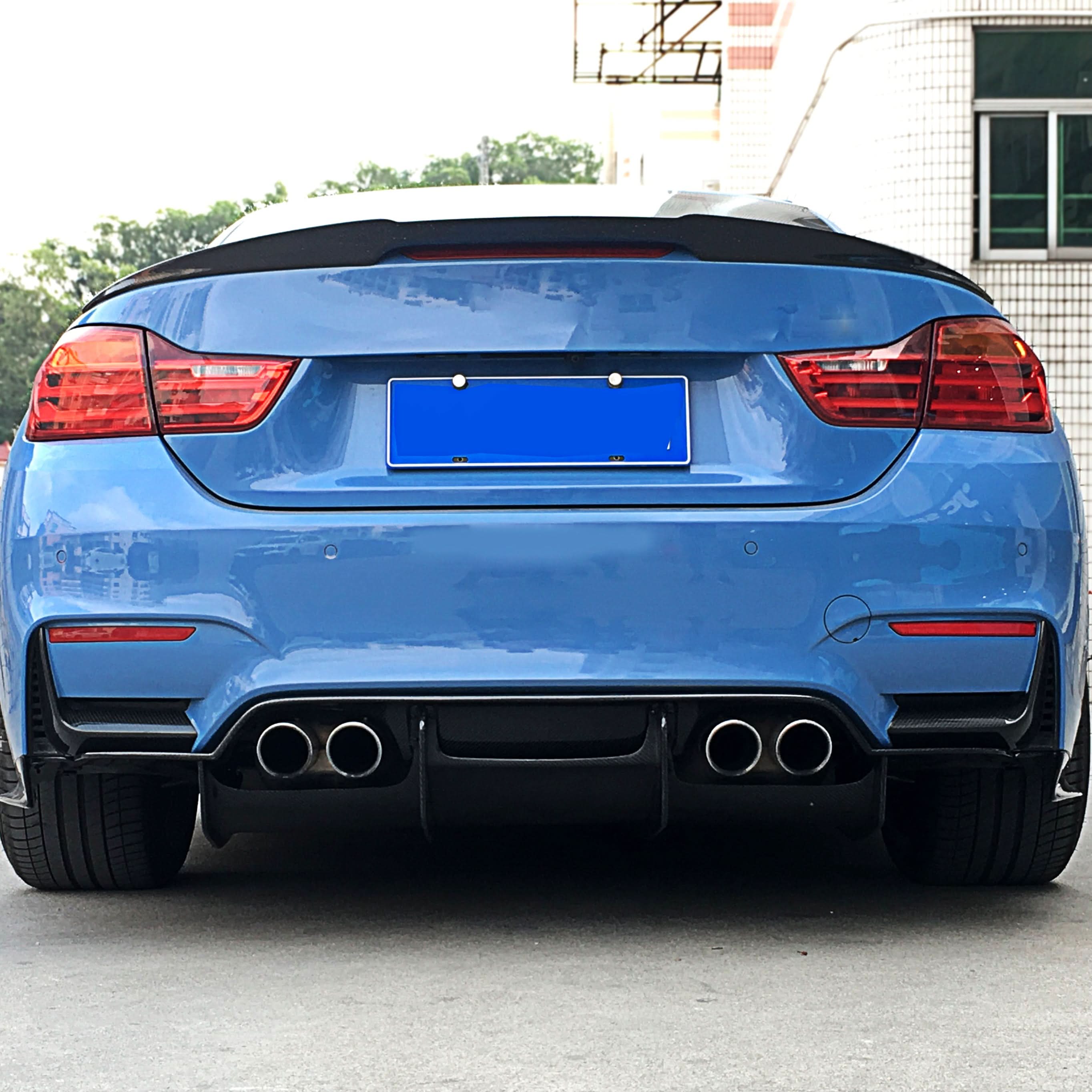 Carbon Fibre Rear Bumper Trims for BMW F80 M3 F82 F83 M4 14-20