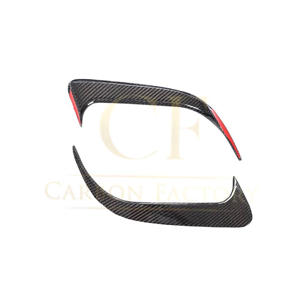 Carbon Fibre Rear Bumper Trims for Mercedes Benz W117 CLA 13-19