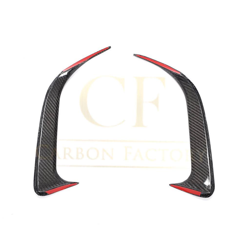 Carbon Fibre Rear Bumper Trims for Mercedes Benz W117 CLA 13-19