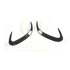 Carbon Fibre Rear Bumper Trims for Mercedes Benz W222 S Class Coupe 14-17