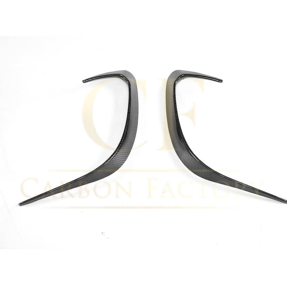 Carbon Fibre Rear Bumper Trims for Mercedes Benz W292 GLE Coupe 16-19