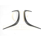 Carbon Fibre Rear Bumper Trims for Mercedes Benz W292 GLE Coupe 16-19