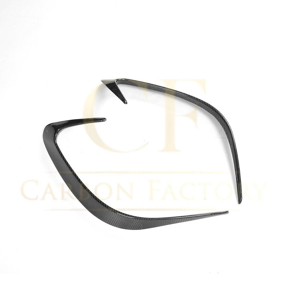 Carbon Fibre Rear Bumper Trims for Mercedes Benz W292 GLE Coupe 16-19