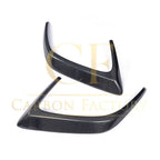 Carbon Fibre Rear Bumper Trims for Mercedes W205 C Class 2 Door Coupe 15-18