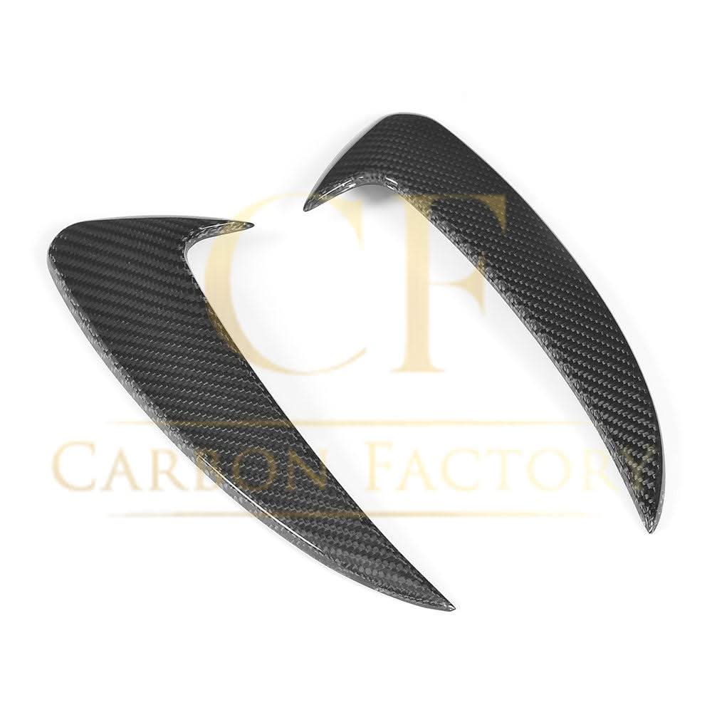 Carbon Fibre Rear Bumper Trims for Mercedes W205 C43 2 Door Coupe 15-18