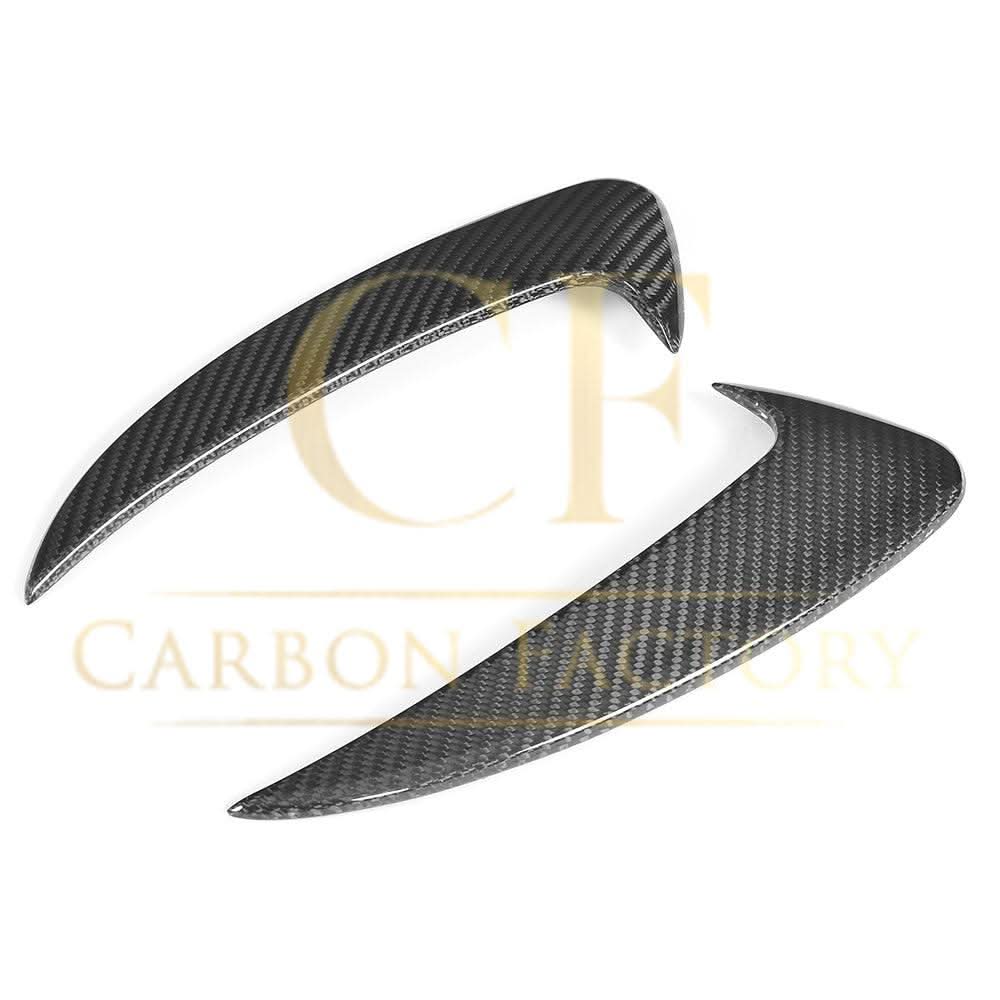 Carbon Fibre Rear Bumper Trims for Mercedes W205 C43 2 Door Coupe 15-18