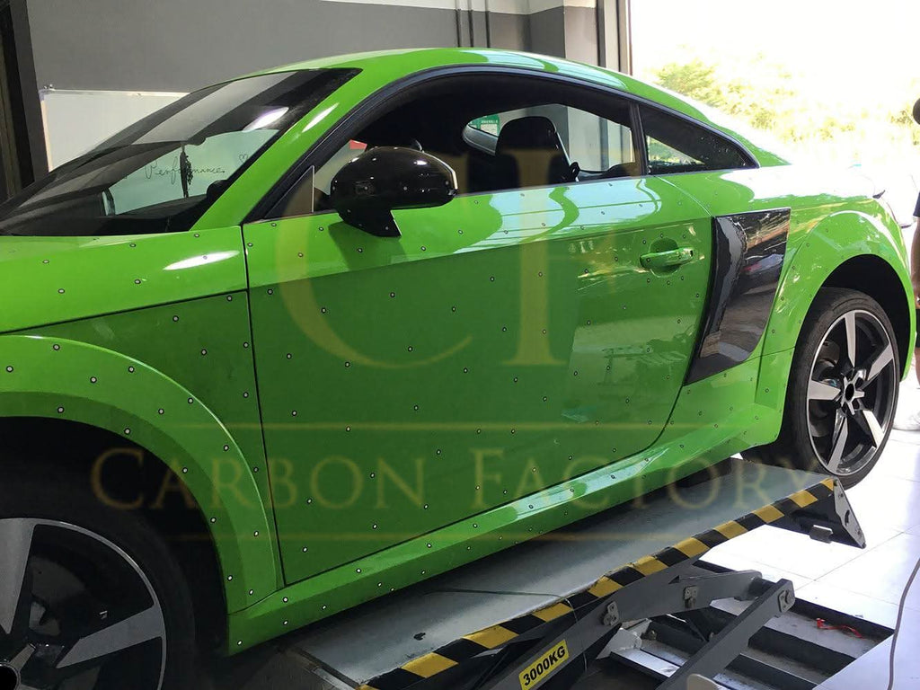 Carbon Fibre Side Fender Trims for Audi 8S TT TTS TTRS MK3 15-21