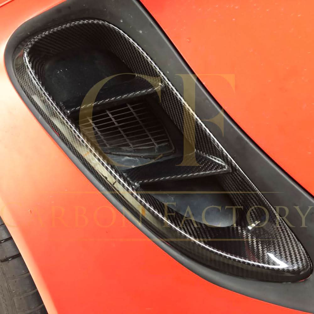Carbon Fibre Side Fender Trims for Porsche Boxster & Cayman 718 16-19