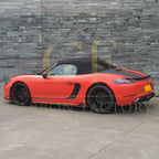 Carbon Fibre Side Fender Trims for Porsche Boxster & Cayman 718 16-19