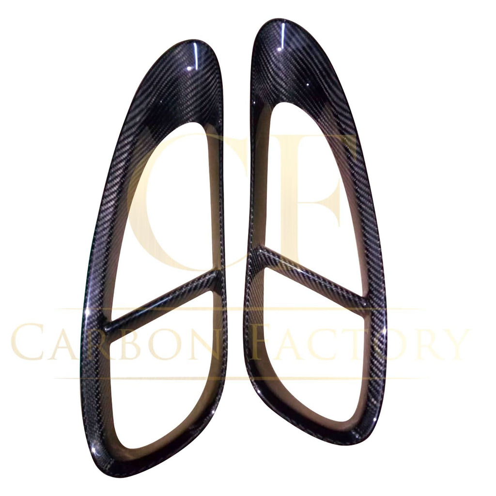 Carbon Fibre Side Vent Trims for Porsche Boxster 981 13-15