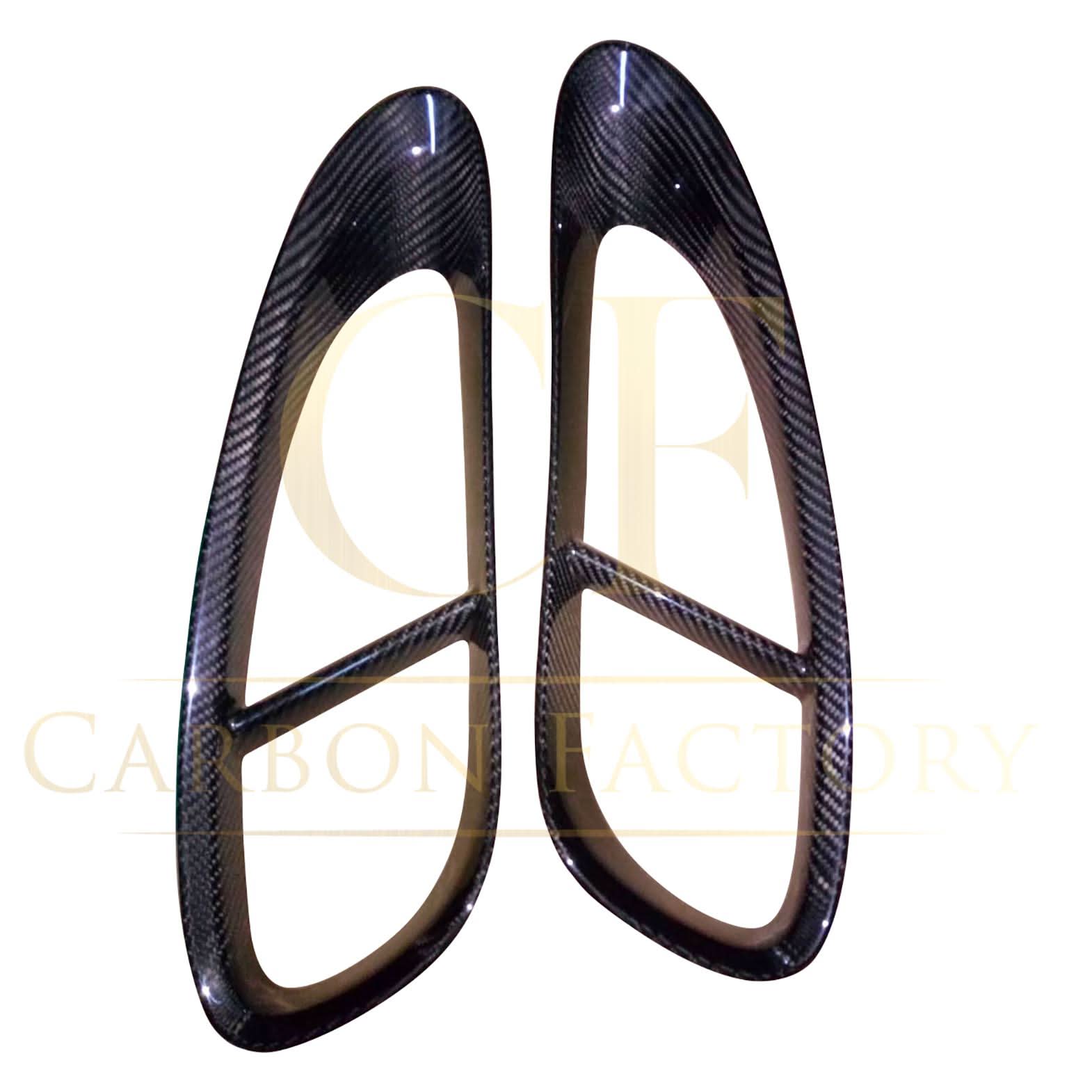 Carbon Fibre Side Vent Trims for Porsche Boxster 981 13-15