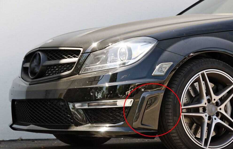 Carbon Fibre Side Vents for Mercedes Benz W204 C63 12-14