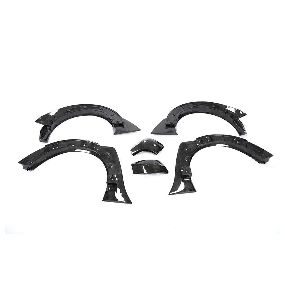 Carbon Fibre Wheel Fender Flares for BMW F55 F56 Mini Cooper S & JCW 14-18