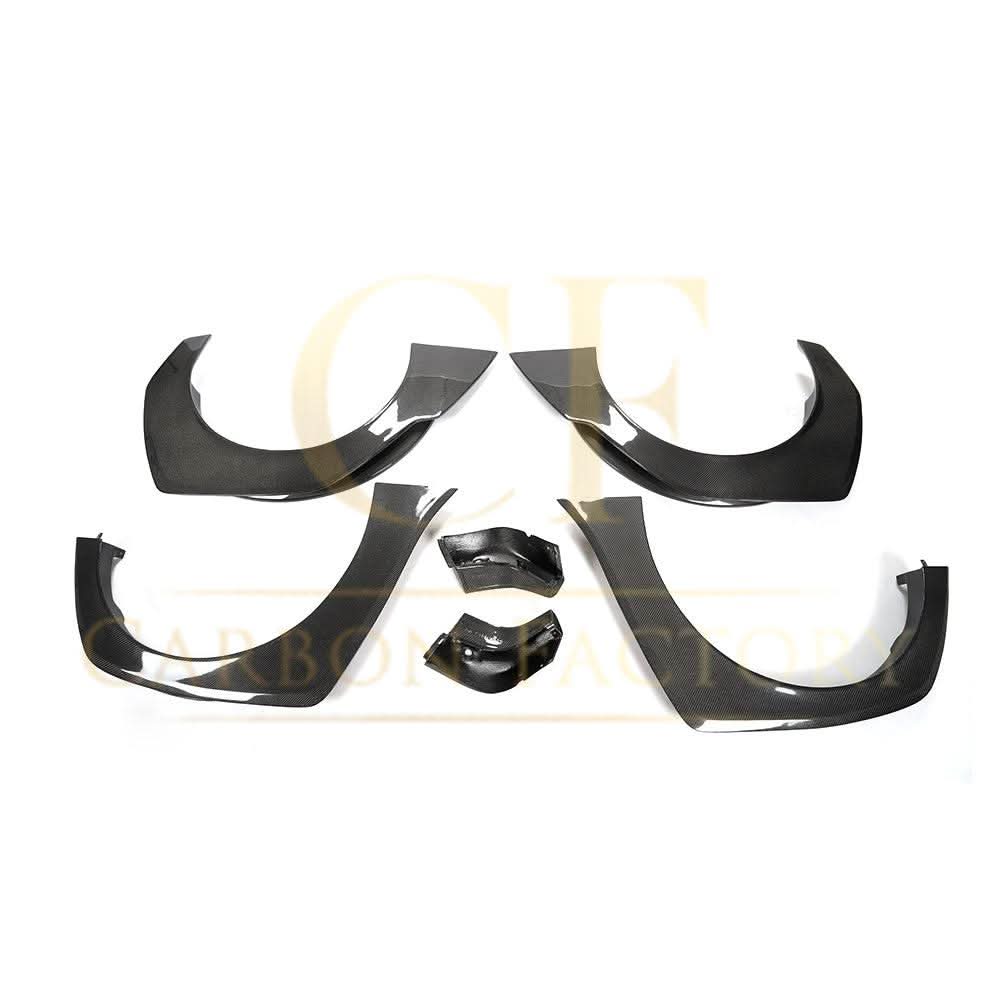 Carbon Fibre Wheel Fender Flares for BMW F55 F56 Mini Cooper S & JCW 14-18
