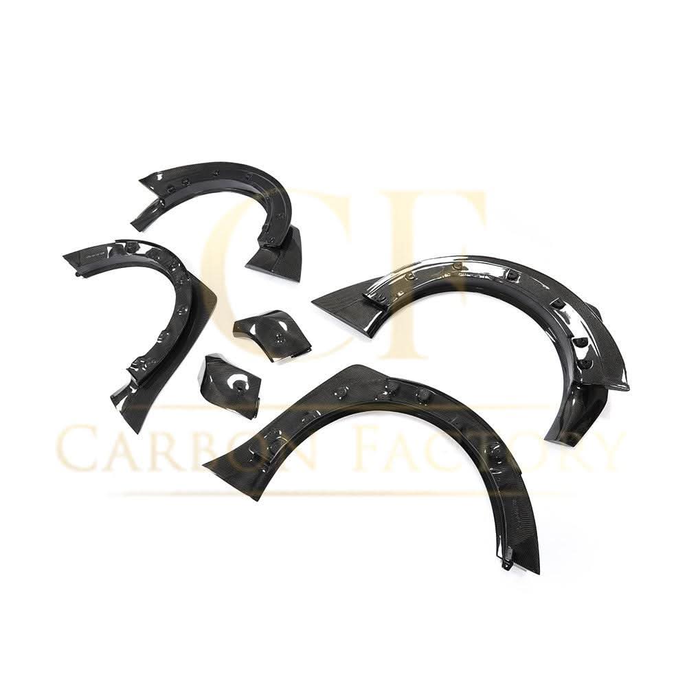 Carbon Fibre Wheel Fender Flares for BMW F55 F56 Mini Cooper S & JCW 14-18