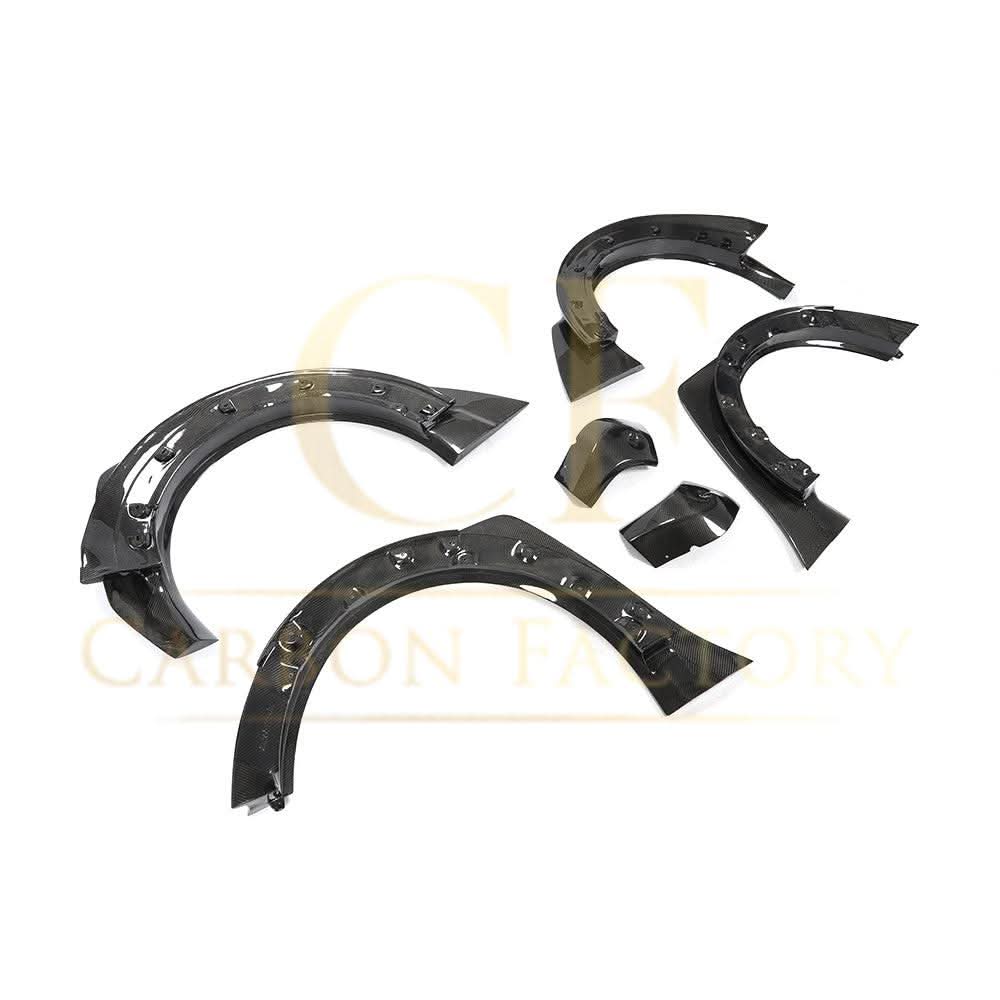 Carbon Fibre Wheel Fender Flares for BMW F55 F56 Mini Cooper S & JCW 14-18