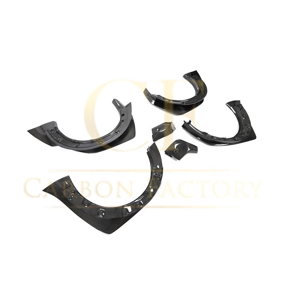 Carbon Fibre Wheel Fender Flares for BMW F55 F56 Mini Cooper S & JCW 14-18