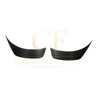 CS Style Carbon Fibre Rear Bumper Canards for Tesla Model 3 16-23