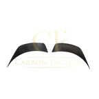 CS Style Carbon Fibre Rear Bumper Canards for Tesla Model 3 16-23