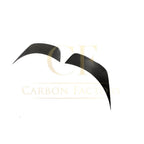 CS Style Carbon Fibre Rear Bumper Canards for Tesla Model 3 16-23