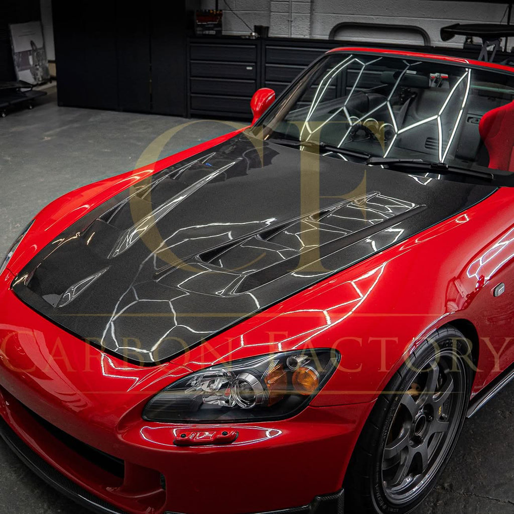 J Style Carbon Fibre Bonnet for Honda S2000 99-09