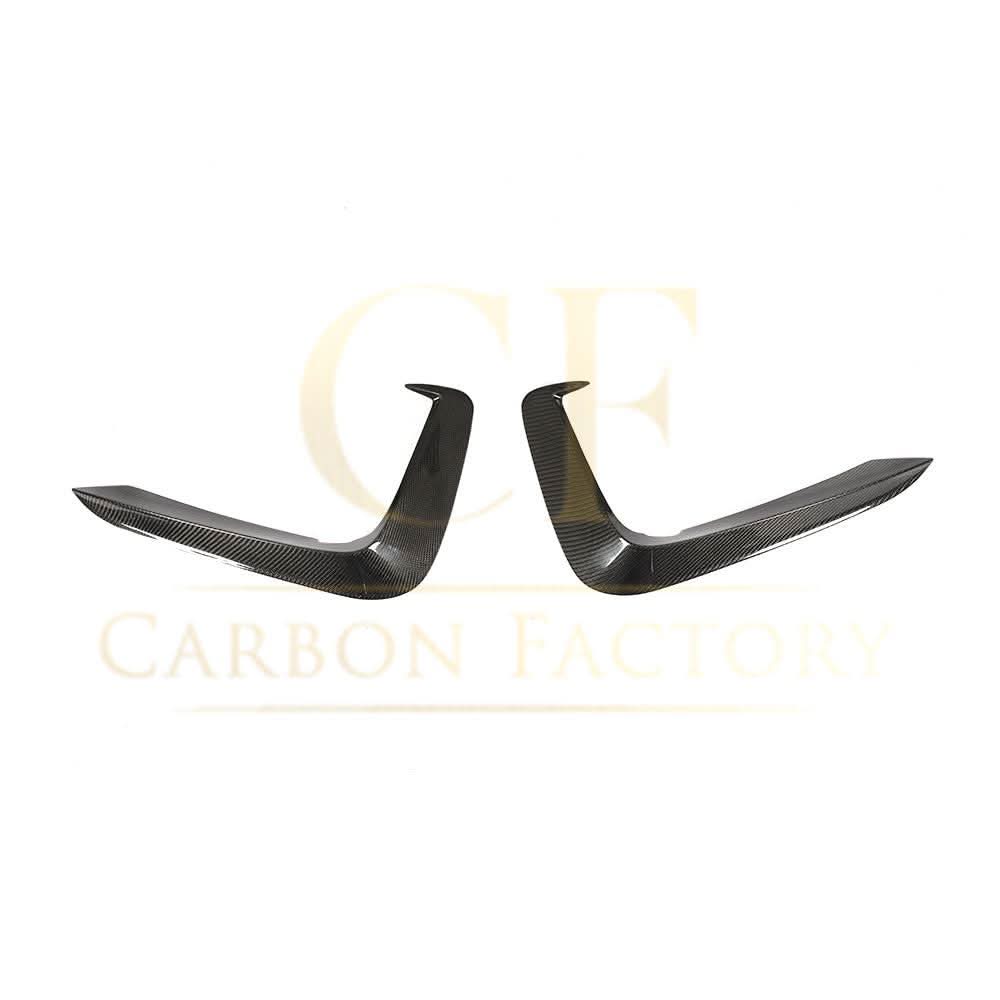 K Style Carbon Fibre Front Bumper Trims for Audi B9 A5 S Line & S5 17-19