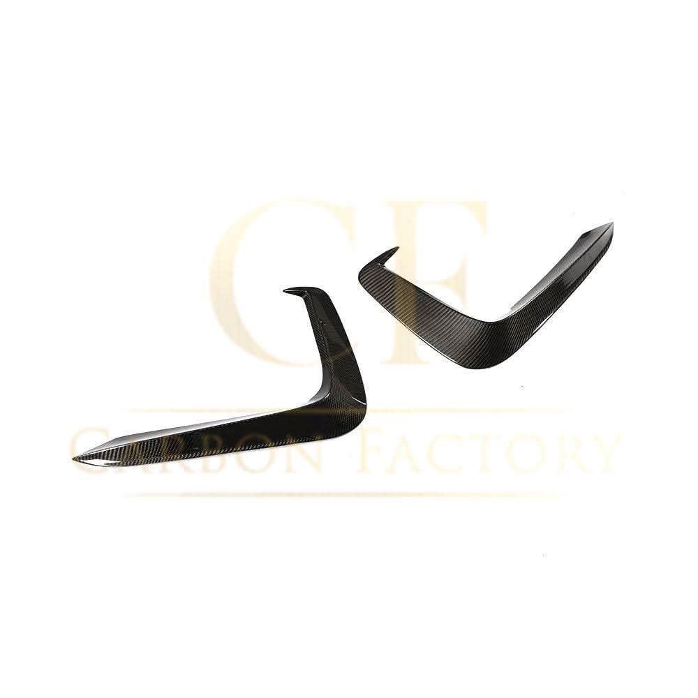K Style Carbon Fibre Front Bumper Trims for Audi B9 A5 S Line & S5 17-19