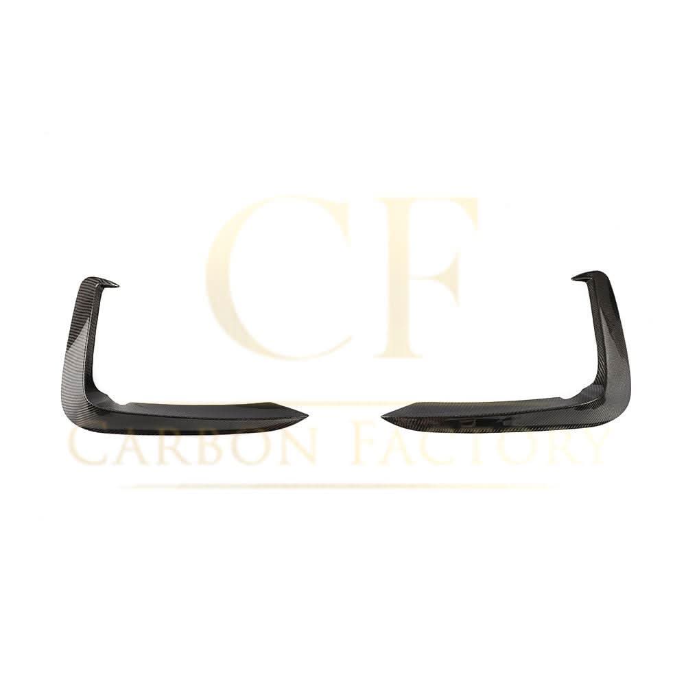 K Style Carbon Fibre Front Bumper Trims for Audi B9 A5 S Line & S5 17-19