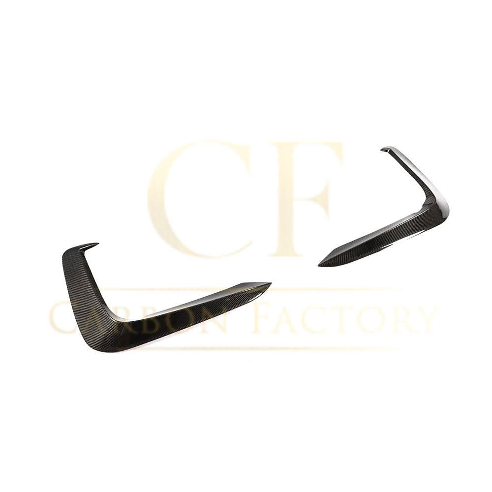 K Style Carbon Fibre Front Bumper Trims for Audi B9 A5 S Line & S5 17-19