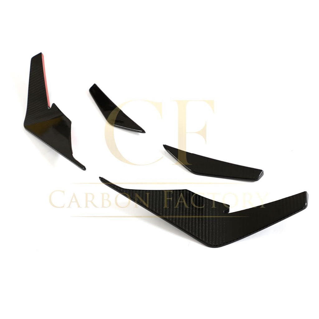 Performance Style Pre-Preg Carbon Fibre Front Canards for Audi R8 V10 22-Present