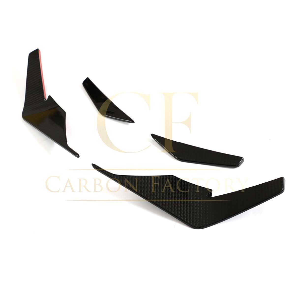 Performance Style Pre-Preg Carbon Fibre Front Canards for Audi R8 V10 22-Present