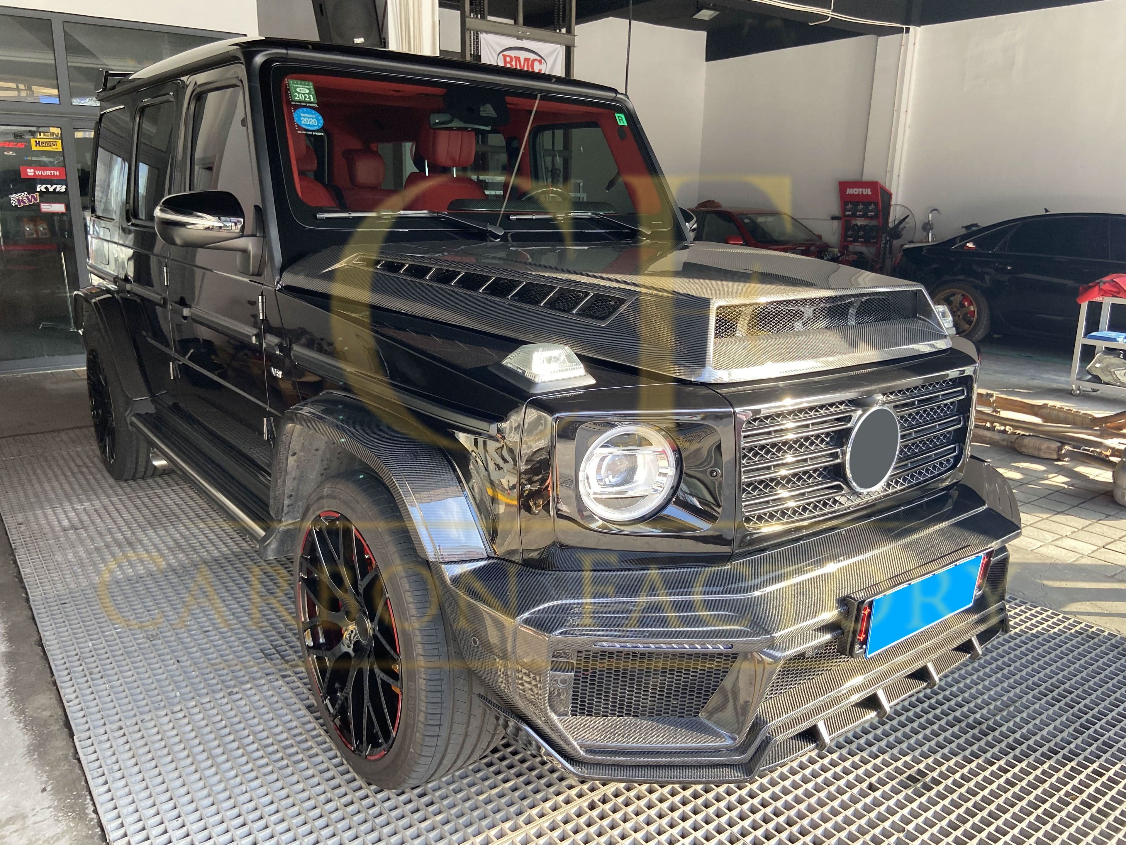 Pre-Preg Carbon Fibre Bonnet for Mercedes W464 G Class G Wagon 19-Present