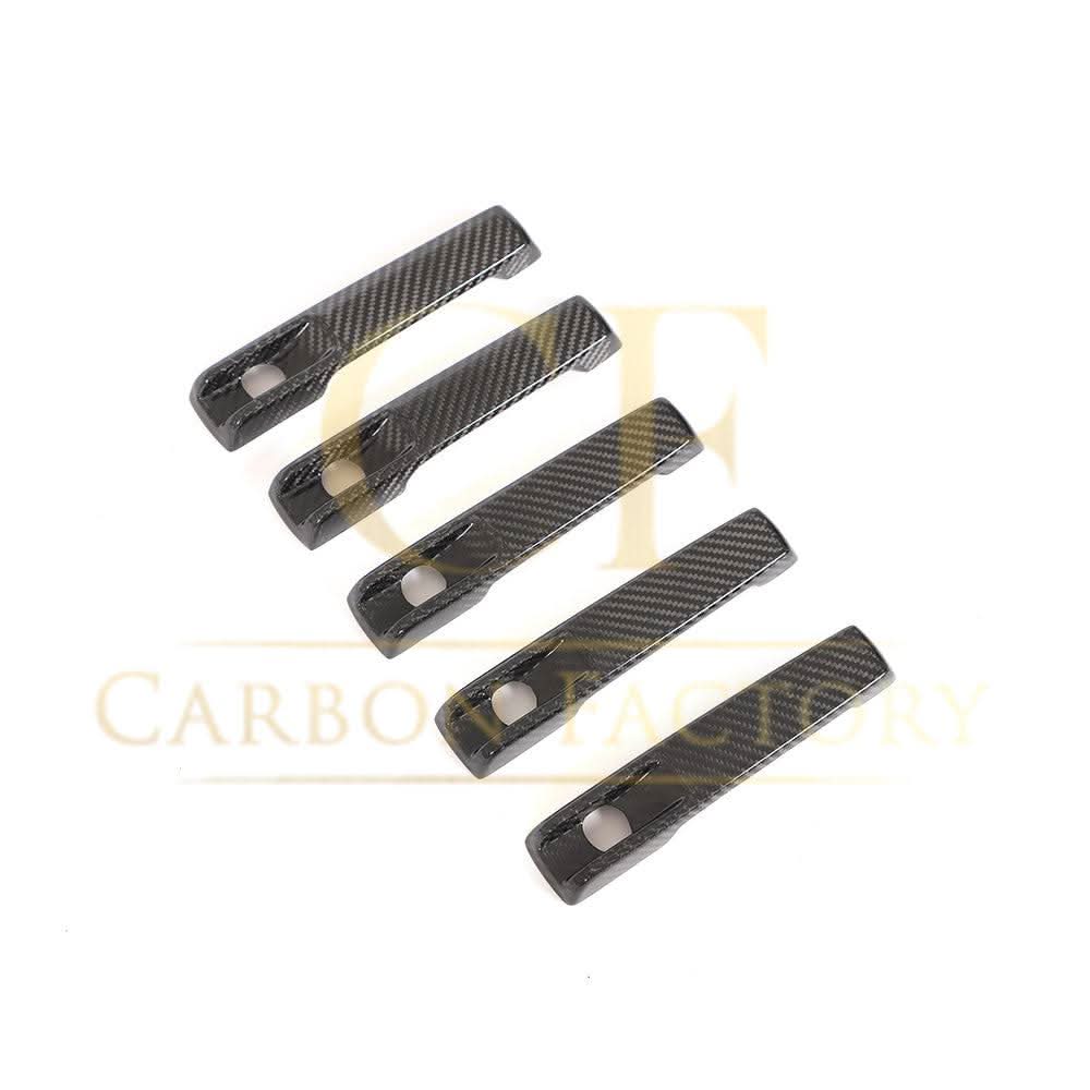 Pre-Preg Carbon Fibre Door Handle Trims for Mercedes W464 G Class G Wagon 19-Present