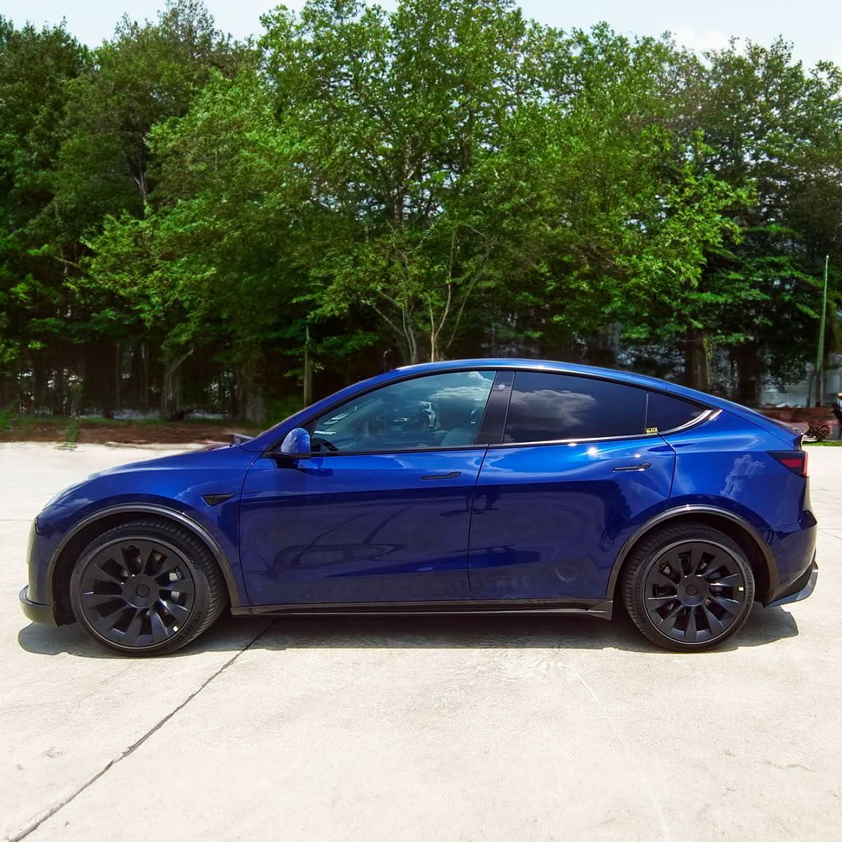 Pre-Preg Carbon Fibre Fender Trims for Tesla Model Y 19-23