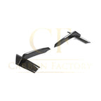 Pre-Preg Carbon Fibre Front Bumper Trims for Audi 4K RS7 20-22